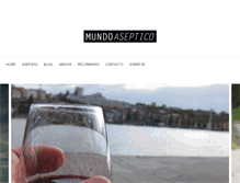 Tablet Screenshot of mundoaseptico.com